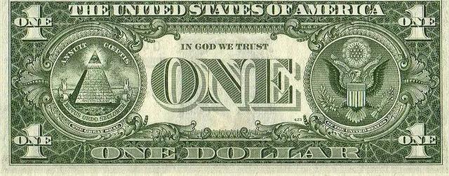 “上帝之眼”為何出現在一美元上？