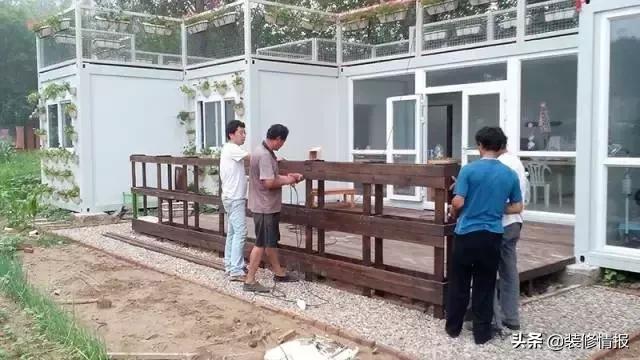 52歲大叔，把6個集裝箱變200㎡豪宅，在北京過上了隱居的日子