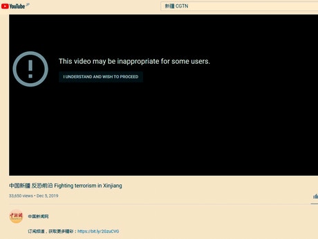 Youtube强制下架央视新疆宣传片 理由竟是…(组图)