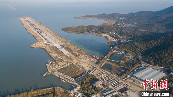 中國在建最長湖底隧道實現首次“陸島轉換”_圖1-1