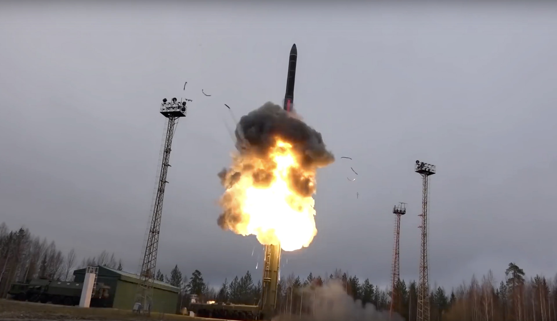 俄羅斯的「先鋒」（Avangard）高超音速導彈，俄羅斯聲稱導彈最高可達20倍音速。（AP）