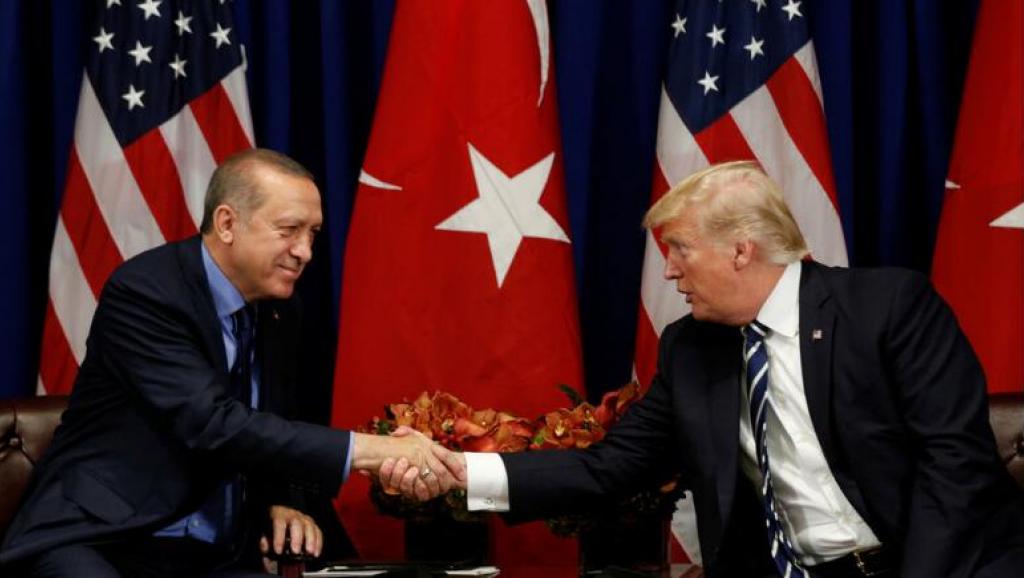 土耳其總統埃爾多安訪問美國，會晤美國總統特朗普 2017年5月