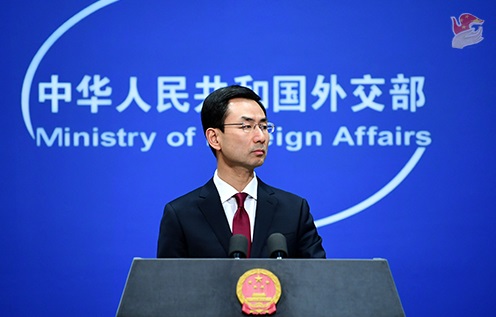 中國外交部發言人跳針式地強調，希望有關國家切實恪守一個中國原則，不與台灣地區發展任何官方關係。圖：翻攝自中國外交部官網