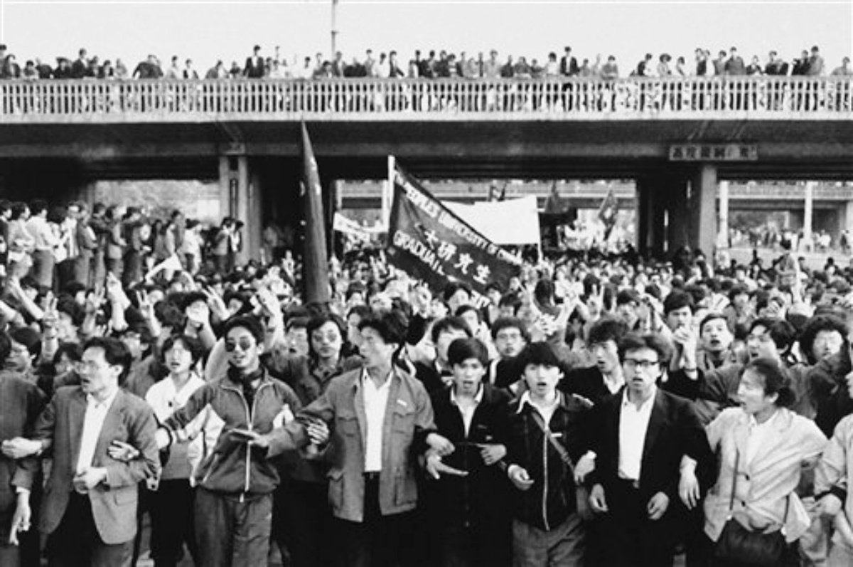 六四是中国人的疫苗！31年前天安门示威的胡锡进