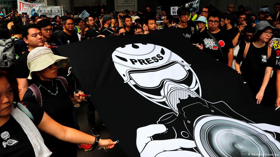 Proteste gegen chinesische Regierung in Hongkong