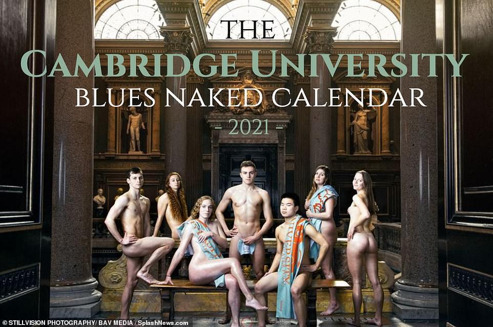 脱得一件不剩！剑桥生拍2021“裸体月历” 背后是这原因