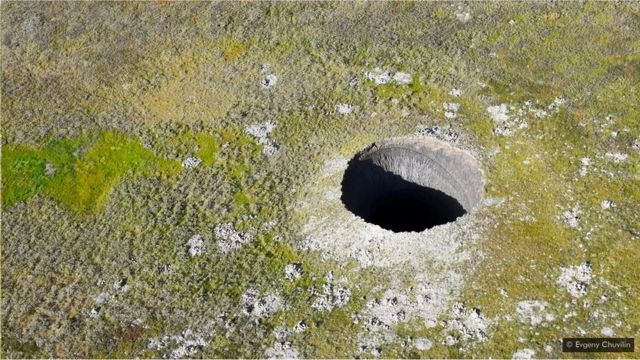 BBC揭秘：西伯利亚的离奇巨坑 谜底究竟是什么？
