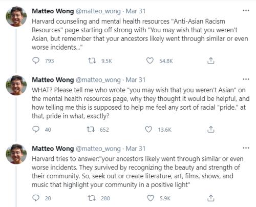 “你可能希望自己不是亚裔” 哈佛竟告诉学生这样反歧视