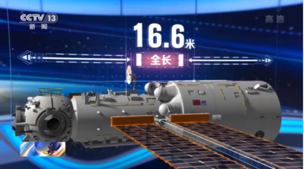 中国空间站发射成功 到底长啥样：三室两厅还带储藏间…