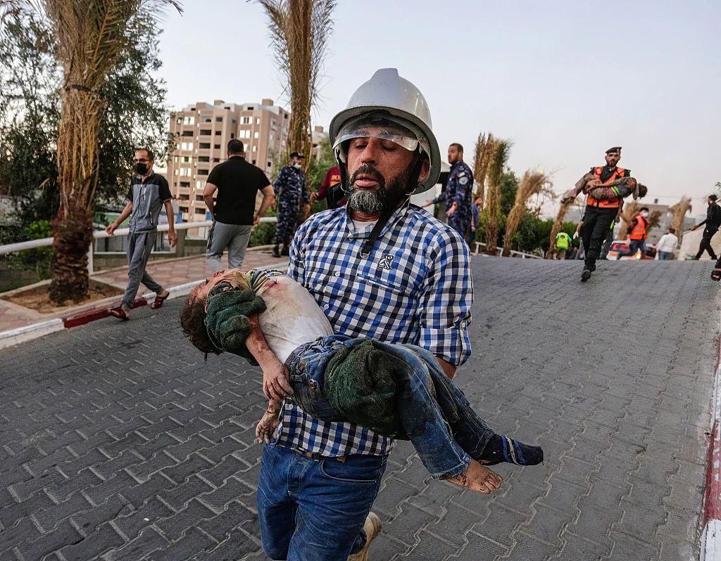 以军造成58名巴勒斯坦儿童丧生 每小时3名儿童受伤
