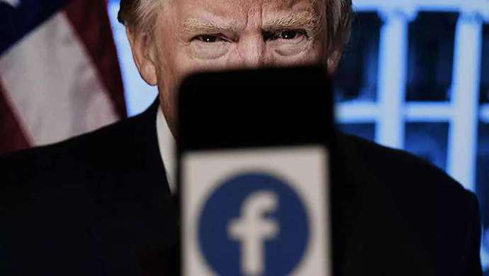 脸书宣布：特朗普账号封禁时间延长至2023年