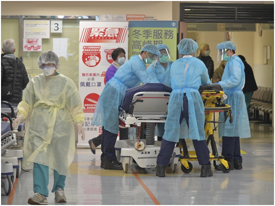 至11日，香港已有49例新冠肺炎确诊病例。(图片来源：香港《星岛日报》)
