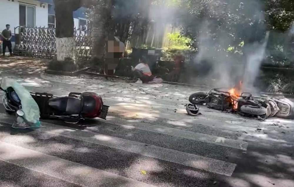 杭州电动车爆燃最新伤情披露：男子肺部有爆炸伤