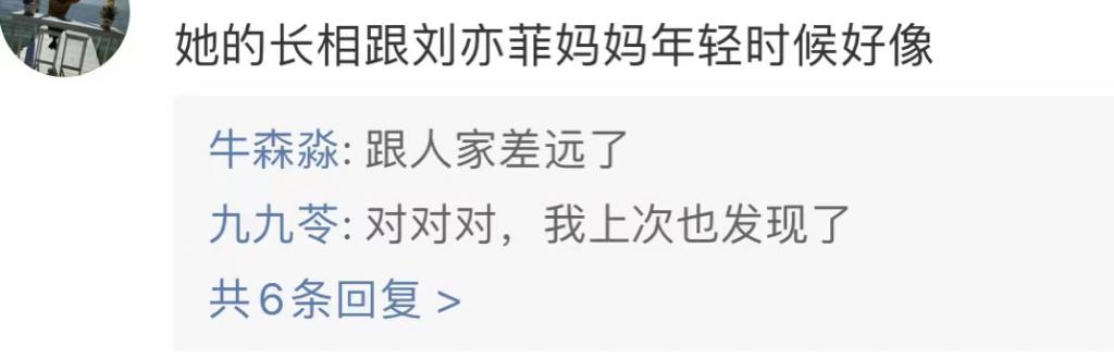 杨采钰美照被说像刘亦菲妈妈，获称“刘二菲”