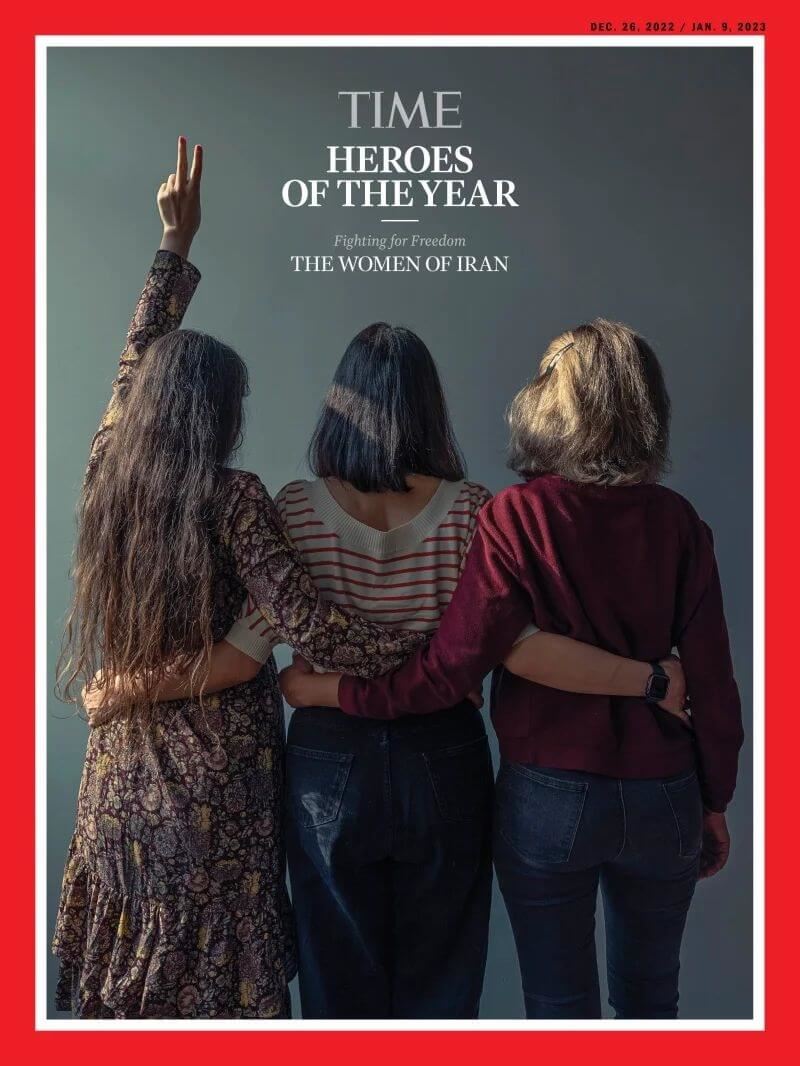 伊朗女性挺身掀起頭巾革命獲選《時代雜誌》年度英雄| 國際| 三立新聞網SETN.COM