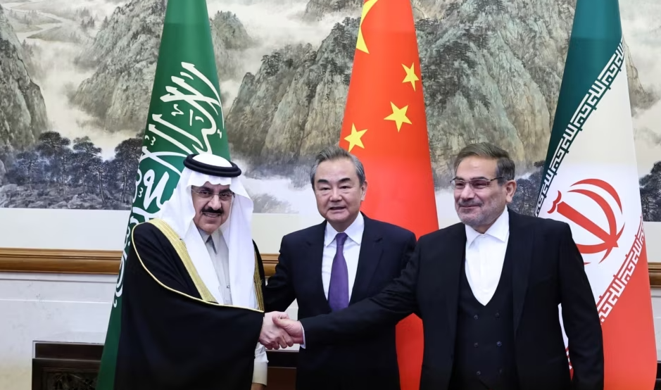 中国外交大交战:沙特伊朗同意实现邦交正常化