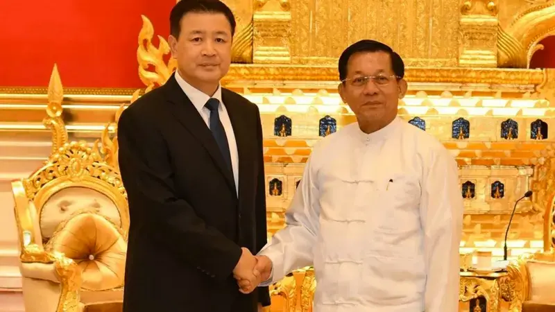 ◆10月31日，中国公安部部长王小洪访问缅甸首都内比都，与敏昂莱进行会晤。
